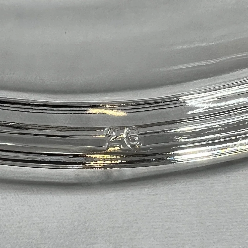 Clear Glass‎ Round Pyrex Replacement Lid with Knob #26 Corningware 7 1/4